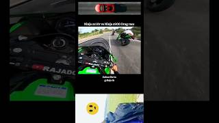 Ninja zx10r vs ninja z900 Drag race youtubeshorts viralvideo newshorts trandingshorts ninjah2 [upl. by Paulsen]