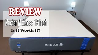 Nectar Gel Memory Foam Mattress 12 Inch Review  Great choice 2024 [upl. by Oicneserc400]