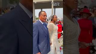 Mariage de la fille de Denis Sassou Nguesso Paul Euridyce Sassou Nguesso ❤️ [upl. by Llertniuq]