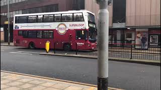 A few buses at Uxbridge Bus station [upl. by Biddick]