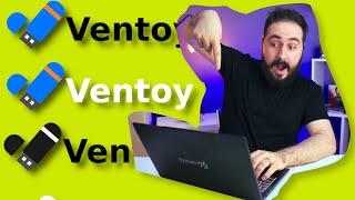 Como fazer Pen Drive Bootável de Linux e Windows  Ventoy [upl. by Sucramal]