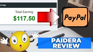 Paidera Honest Review  Legit or Scam Payment Proof amp Tutorial Real Free amp Easy PayPal Money 💰 [upl. by Iglesias]