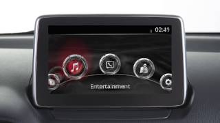 Het Multimediasysteem in de Mazda CX3  MZD Connect [upl. by Nylimaj]