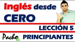 Lección 5  What y Where en preguntas con To BE  WH QUESTIONS  Curso inglés GRATIS [upl. by Anaujahs423]