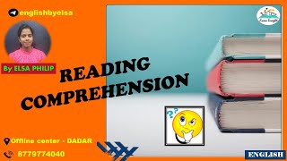 MASTERING READING COMPREHENSION  ENGLISH LANGUAGE [upl. by Edeline]