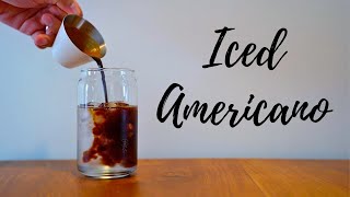 Iced Americano  Simple amp Perfect Coffee at Home [upl. by Ronnie]