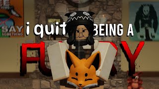 I quit being a furry  Roblox Animation  Inspired by PoeSodaThief [upl. by Asirap4]