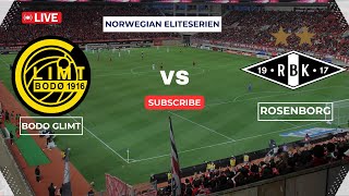 Bodo Glimt vs Rosenborg live fotballkamp Norsk Eliteserien [upl. by Neeven]