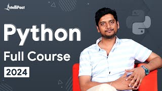 Python Full Course  Python For Beginners  Python Tutorial  Learn Python  Intellipaat [upl. by Coulson]