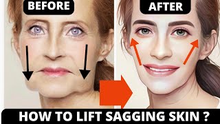 17 MIN  ANTIAGING FACE EXERCISES FOR SAGGING SKIN amp JOWLS SAGGY CHEEKS EYE BAGS MOUTH LINES [upl. by Anived]