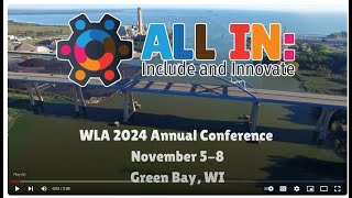 Wisconsin Library Association Annual Conference Promo Video [upl. by Ennasirk]