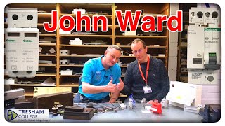 John Ward Talks About New Consumer Units  Types of RCDs Types of SPDs and AFDD Fuse Boxes [upl. by Eelessej455]