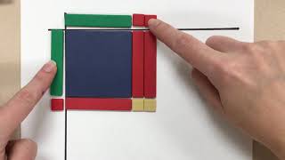 Factoring Simple Trinomials Using Algebra Tiles [upl. by Luisa]