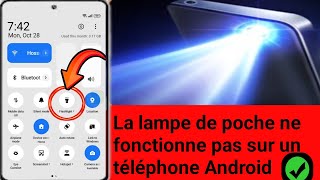 Comment réparer la lampe de poche qui ne fonctionne pas sur un téléphone Android [upl. by Canada]