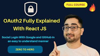 Login with Google and Github with Spring Boot and React JS  Social Login  OAuth2 Explained [upl. by Annairdna245]