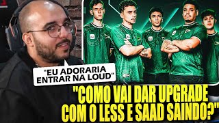 SACY ANALISA O NOVO TIME DA LOUD PARA 2025 [upl. by Grimaldi346]