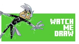 Watch Me Draw The Ghostbusters vs Danny Phantom [upl. by Netsew]