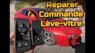 REPARER LA COMMANDE DE LEVE VITRE DE LALFA ROMEO BRERA [upl. by Mellman328]