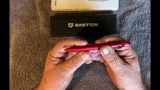 WOW  THIS IS FANTASTIC BASTION BOLT ACTION PEN  REVIEW [upl. by Anaeel]