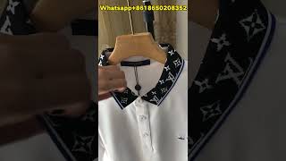 stylish Louis Vuitton logo embroidered T shirt from BOOTSFY shirts shirt tshirts tshirt lv [upl. by Gromme]