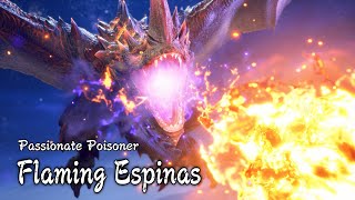 MHR Sunbreak  Flaming Espinas Intro Cutscene [upl. by Isyak285]