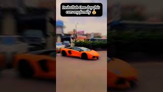 Lamborghini is very beautiful car vehicles touseefrehmani trendingreels 3kviews lamborghini [upl. by Maribel275]