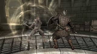 Skyrim Battles  Durak vs Isran [upl. by Boice]