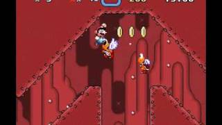 SMW Custom Level TopsyTurvy Tunnels [upl. by Kynan]