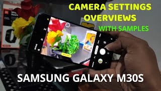 Samsung Galaxy M30s  Camera Settings Overview With Samples [upl. by Ayatan]