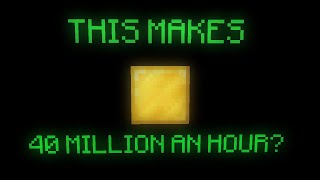 Gold Mining Makes How Much Hypixel Skyblock [upl. by Batory]