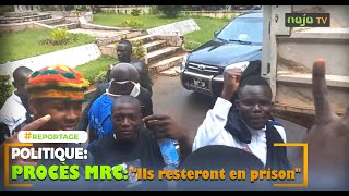 Procès MRC quotIls resteront en prisonquot [upl. by Ahron419]