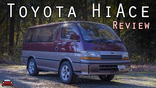 1992 Toyota HiAce Super Custom Review  The JDM Camper Van I NEED [upl. by Curtis]