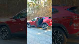 The Chevy Trax has an ENORMOUS Rear Seat  2024 Chevy Trax RS REVIEW chevytrax [upl. by Ydde314]