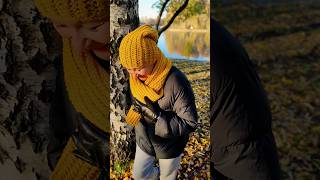 Осенний шарф live knitting autumncolors [upl. by Nnylanna]