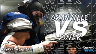 HIGH SCHOOL FOOTBALL  Granville vs Dover  Playoff HIGHLIGHT [upl. by Mloclam58]