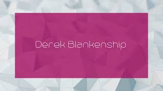 Derek Blankenship  appearance [upl. by Neeuq]