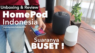 Review Speaker Apple HomePod Indonesia  iTechlife [upl. by Capp]