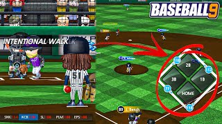 I LOADED THE BASES EVERY INNING IN BASEBALL 9 [upl. by Caughey964]