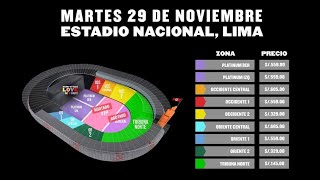 Harry Styles en Lima estadio Nacional precio de entradas y cual recomiendo comprar [upl. by Brocklin]