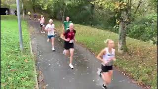 10Km de Castelginest  sur le parcours [upl. by Harvison]