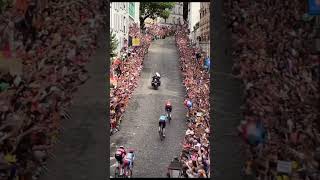 MVDP Conquers Cobbled Climb Epic Attack in Paris 2024 [upl. by Pegma517]