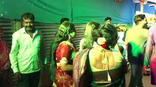 O Bondu lal gulapi super Dance biye barir Hindu meyera Dance korlo sei dance [upl. by Schumer]