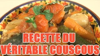 Découvrez la recette couscous végétarien facile [upl. by Matlick]