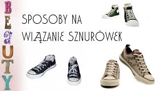 14 sposobów na wiązanie sznurówek w trampkach  14 Different Ways To Tie Your Sneakers [upl. by Sylvia920]