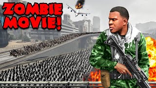 The WORLD vs ZOMBIE Outbreak in GTA 5 MOVIE [upl. by Manthei]