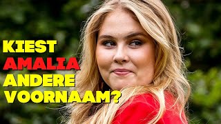 Als Koningin Kiest Prinses Amalia Mogelijk Voor Andere Voornaam [upl. by Rori]