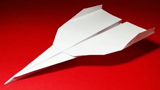 How to make a Paper Airplane that flies far  Best plane  ORIGAMI JET paper planes [upl. by Samau]