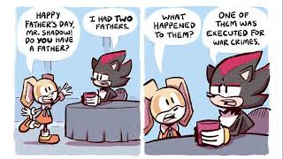 Shadows Happy Fathers Day Sonic Fan Comic Dub [upl. by Assirk]