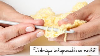 Diminutions invisibles au crochet 🧶 Techniques INDISPENSABLES pour faire pull veste sac au crochet 🧶 [upl. by Anwahsar712]