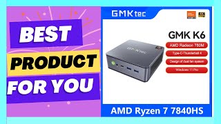 GMKtec Mini Pc GMK K6 AMD R77840HS [upl. by Gabler]